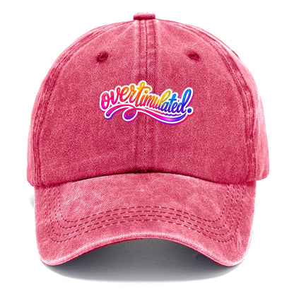 Overstimulated - Classic Cap - Pomegranate Blush(Pink)