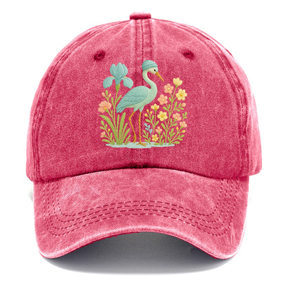 Mint Crane - Classic Cap - Pomegranate Blush(Pink)