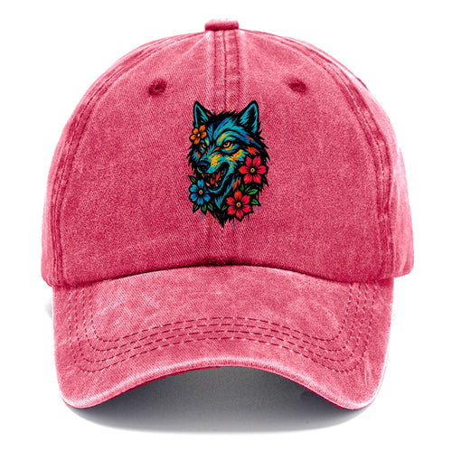 Floral Wolf Garden  - Classic Cap