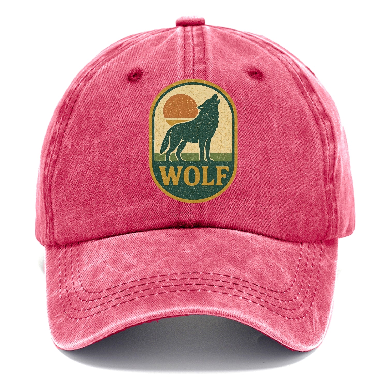 Carbon Fiber Wolf  - Classic Cap - Pomegranate Blush(Pink)