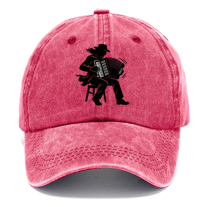 Accordion player street musician - Classic Cap - Pomegranate Blush(Pink)