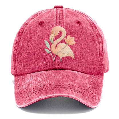 Peach Flamingo - Classic Cap - Pomegranate Blush(Pink)