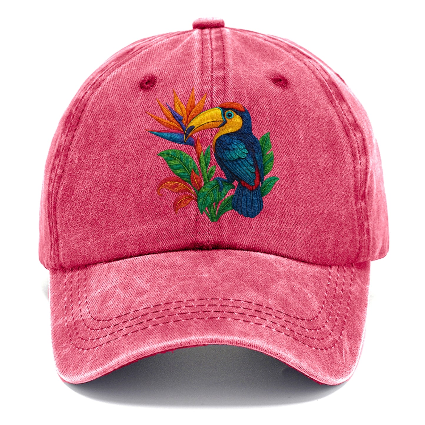 Toucan Paradise - Classic Cap - Pomegranate Blush(Pink)