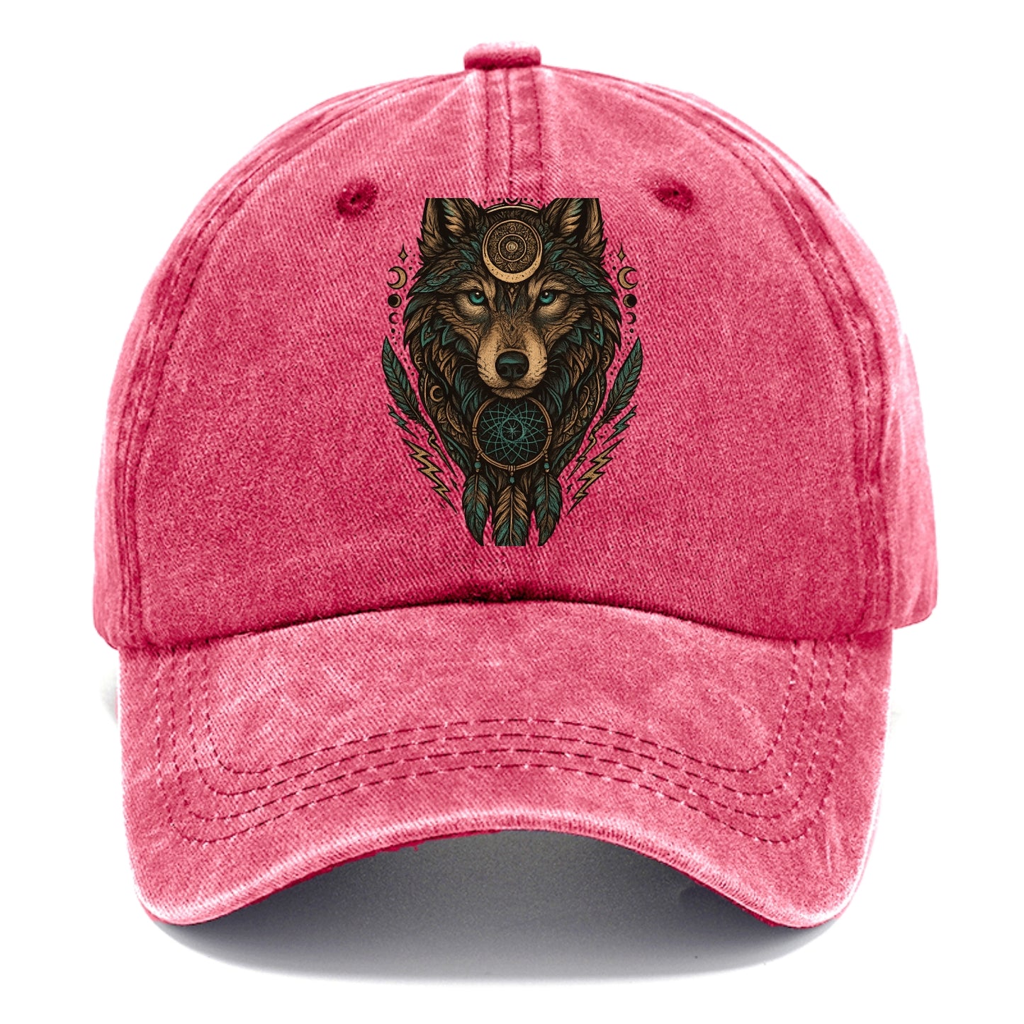 Storm Wolf Thunder  - Classic Cap - Pomegranate Blush(Pink)