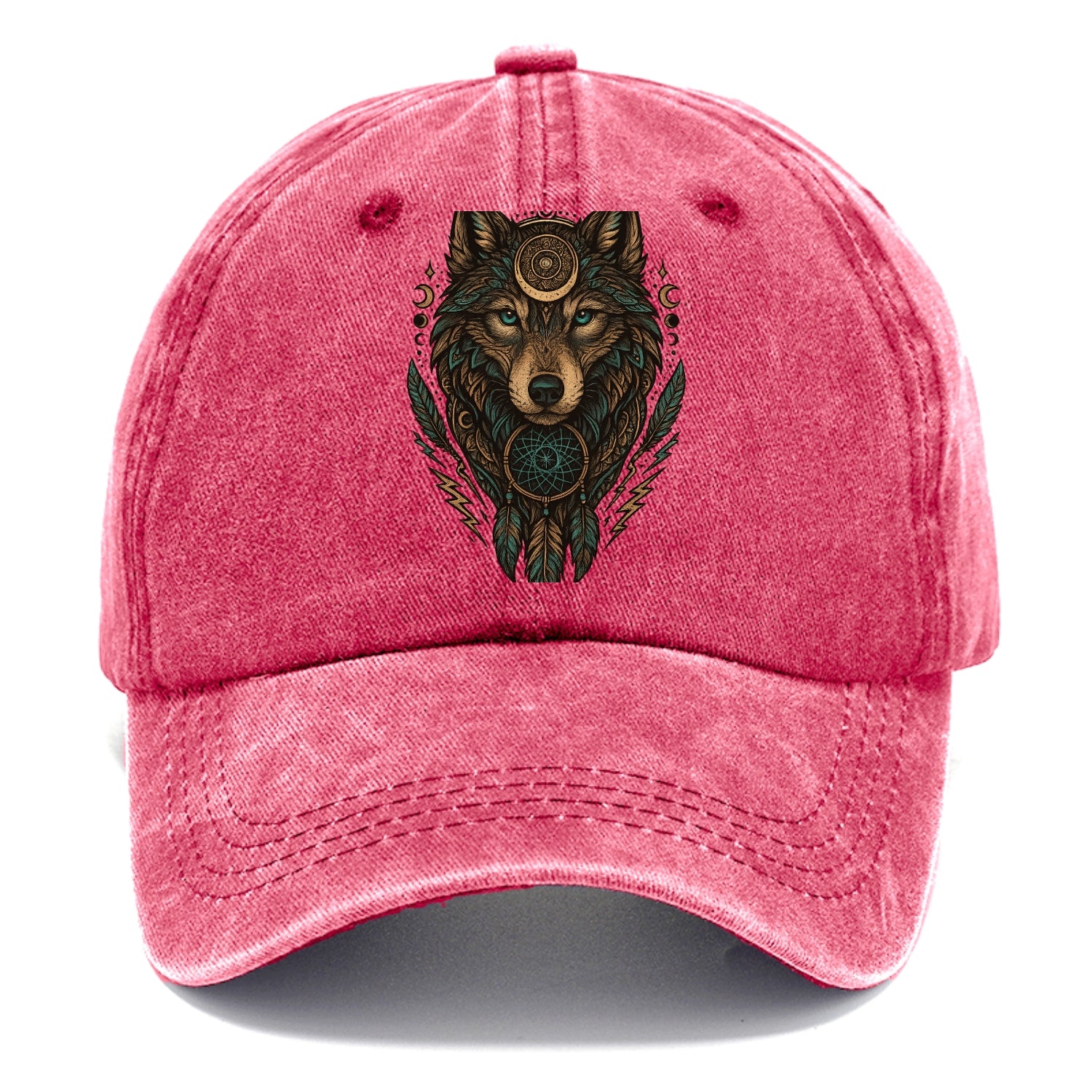 Storm Wolf Thunder  - Classic Cap - Pomegranate Blush(Pink)