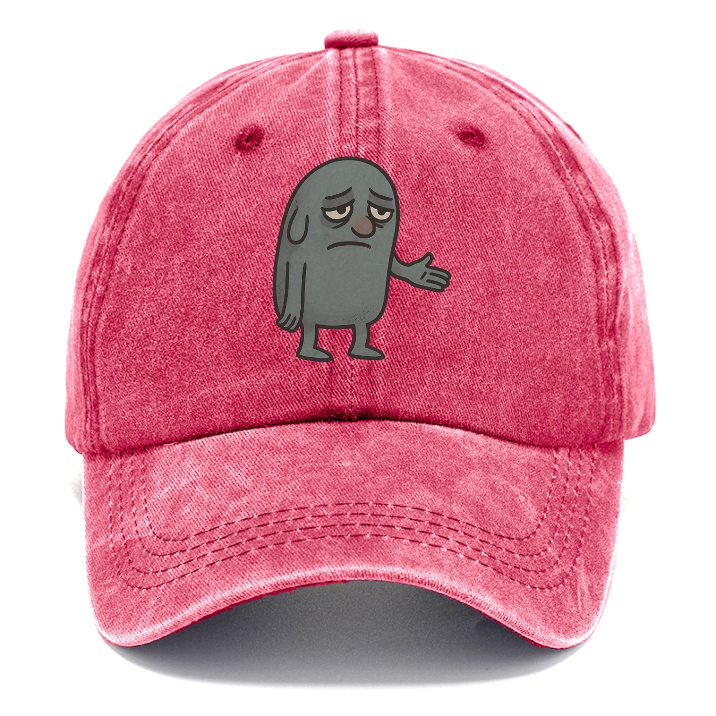 FOLLOWERS ARE GHOSTS | Transparent crowd following nobody - Classic Cap - Pomegranate Blush(Pink)