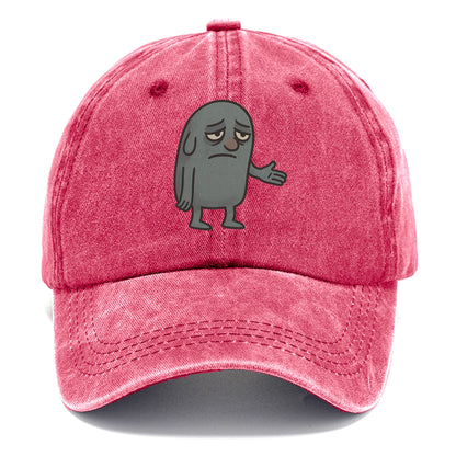 FOLLOWERS ARE GHOSTS | Transparent crowd following nobody - Classic Cap - Pomegranate Blush(Pink)