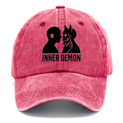 Inner Demon - Figure confronting shadow Classic Cap - Pomegranate Blush(Pink)