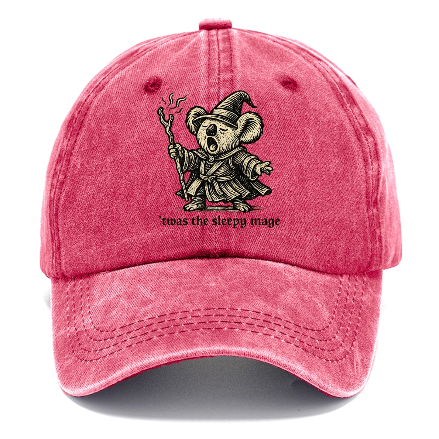 Koala Sleepy Mage  - Classic Cap - Pomegranate Blush(Pink)