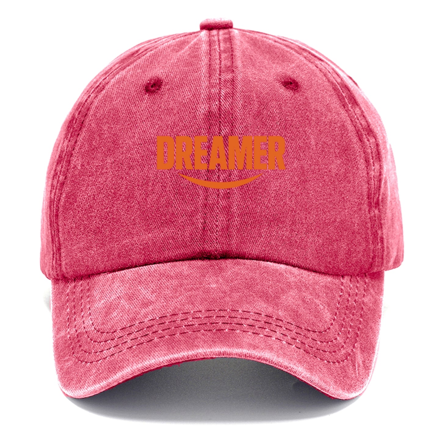 Bold typography design - "DREAMER" - imagination, seeing possibilities - Classic Cap - Pomegranate Blush(Pink)