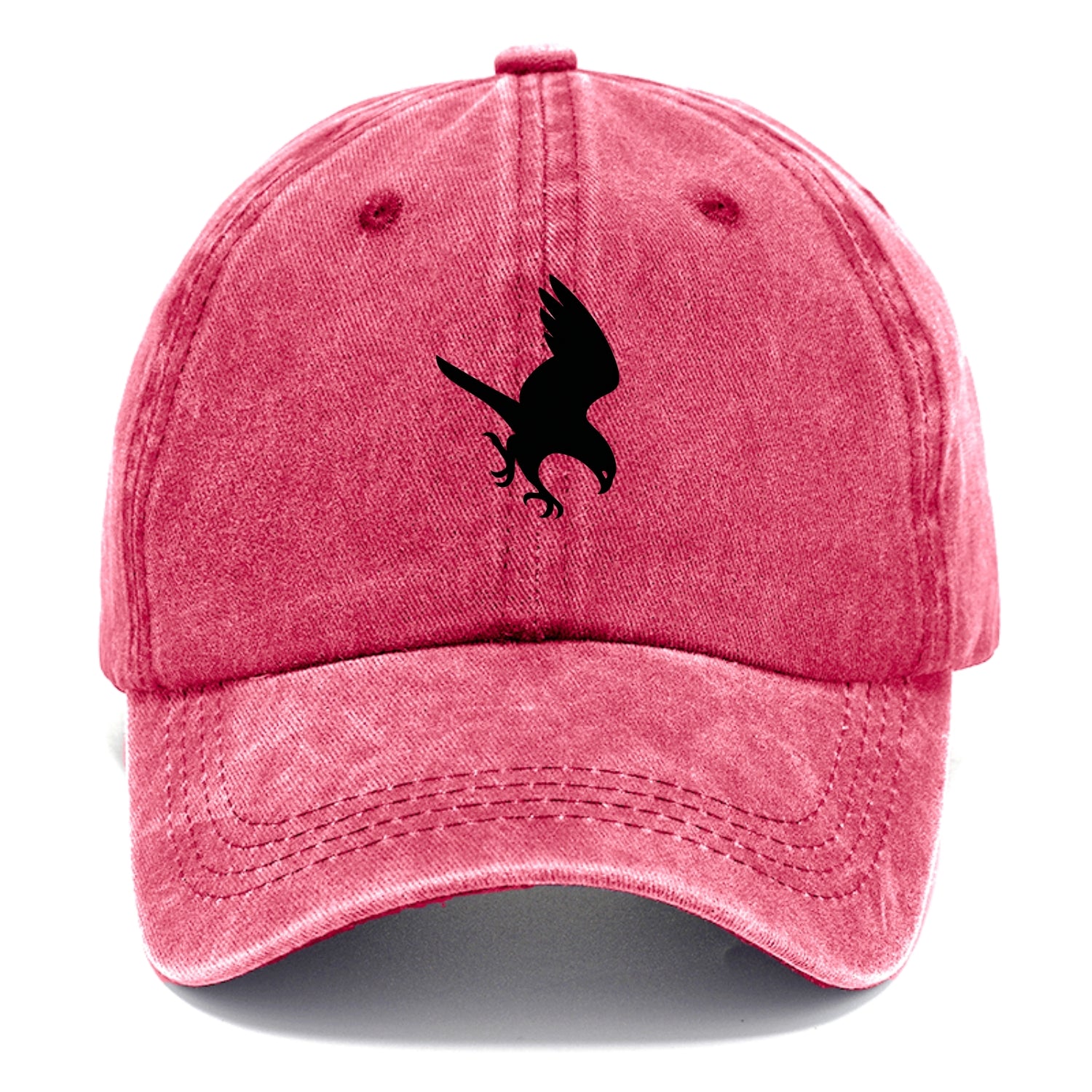 Hawk diving for prey - Classic Cap - Pomegranate Blush(Pink)
