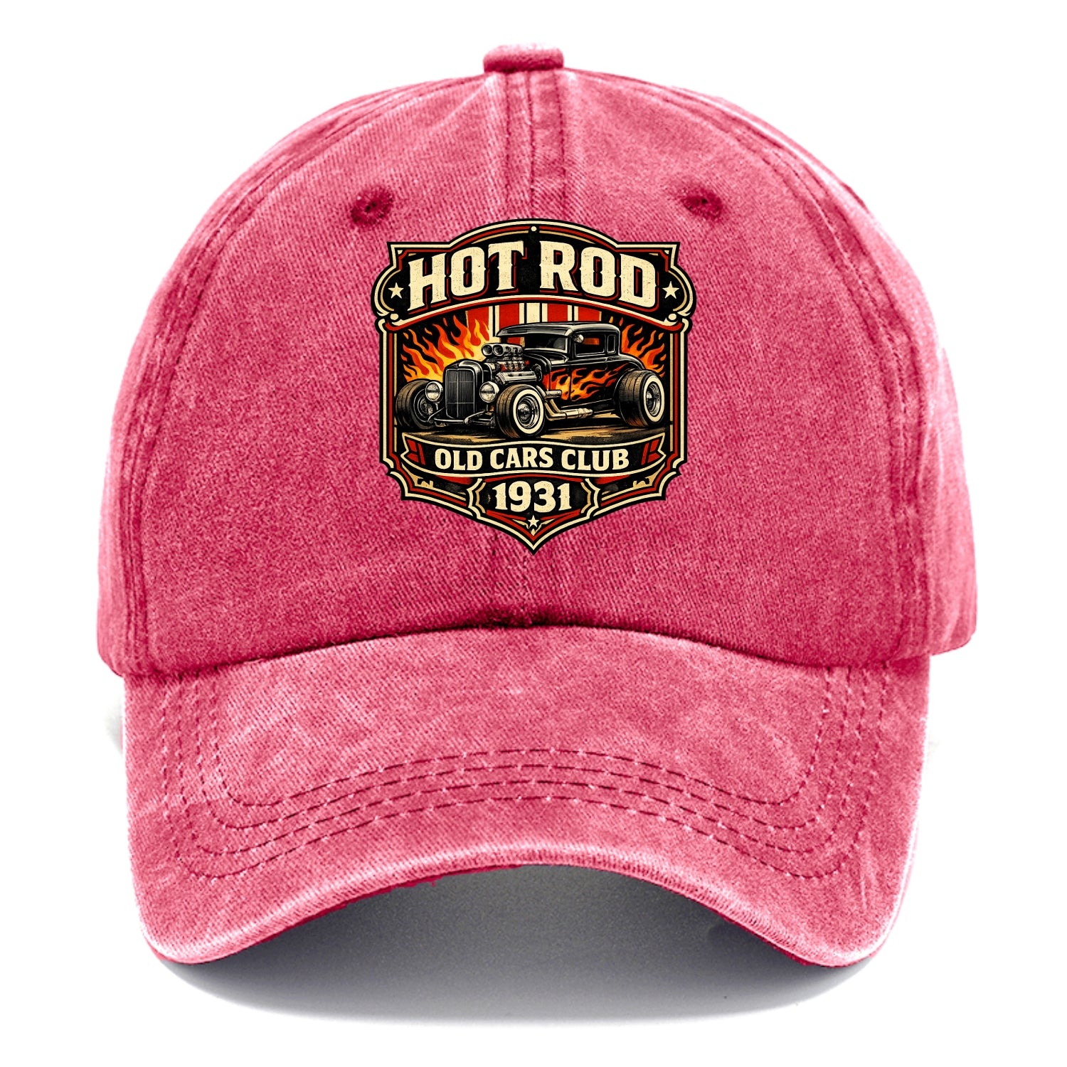 Hot Rod Club 1931 - Classic Cap - Pomegranate Blush(Pink)