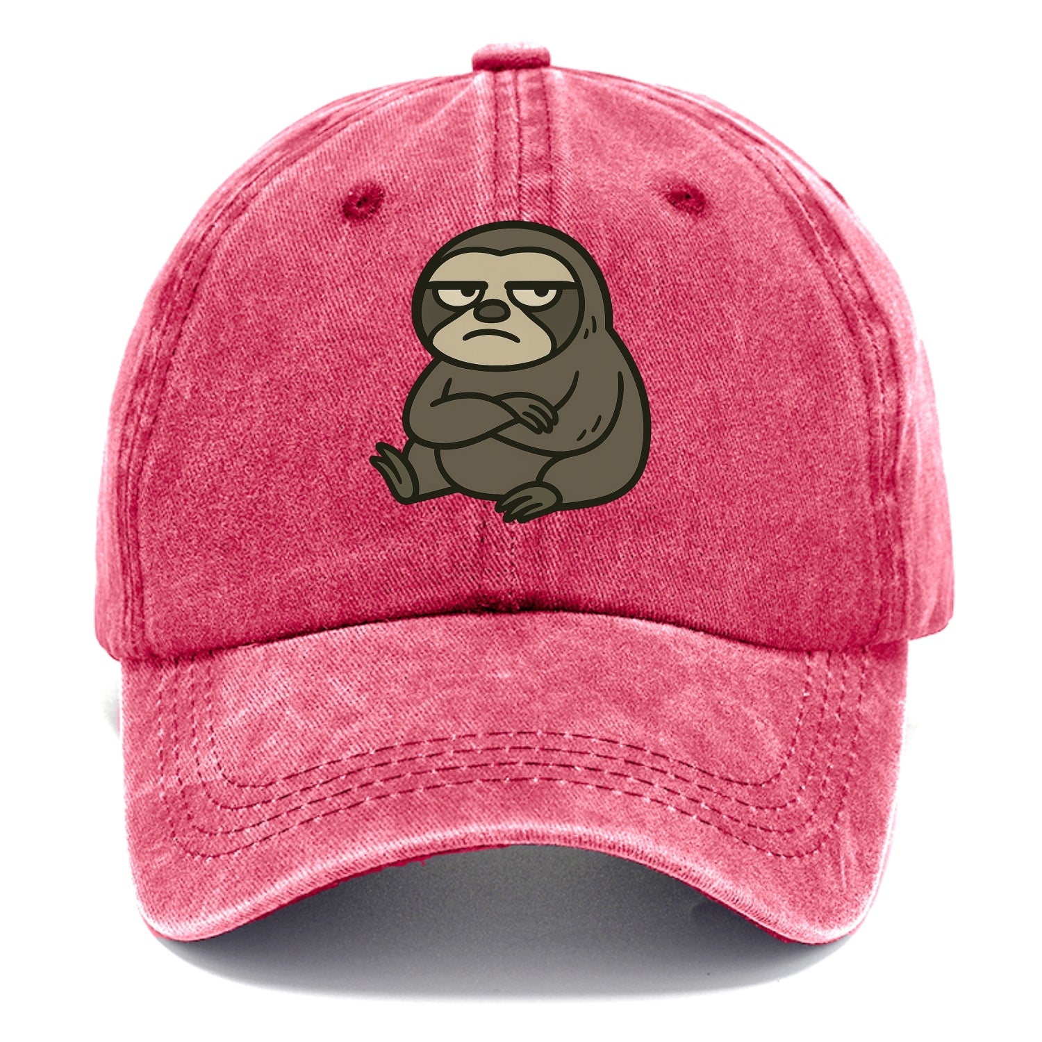 The Sloth Judging Silently - Classic Cap - Pomegranate Blush(Pink)