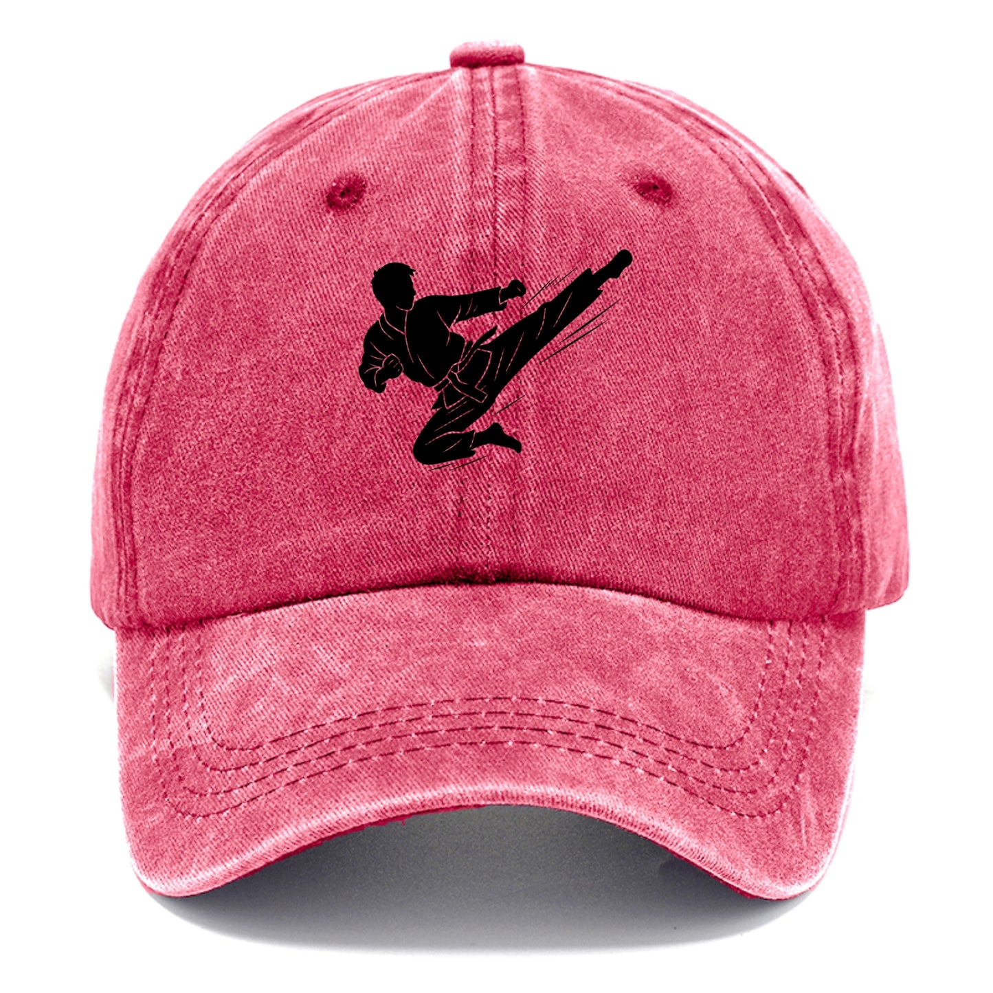 Korean taekwondo flying kick - Classic Cap - Pomegranate Blush(Pink)