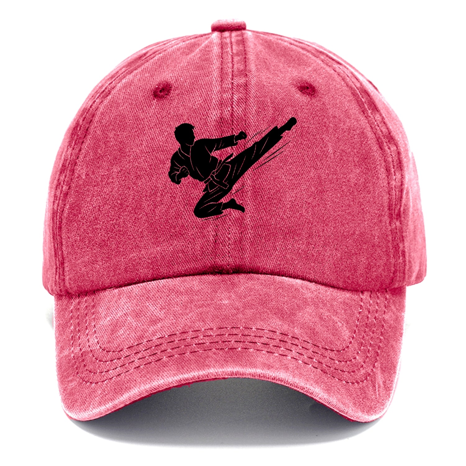 Korean taekwondo flying kick - Classic Cap - Pomegranate Blush(Pink)