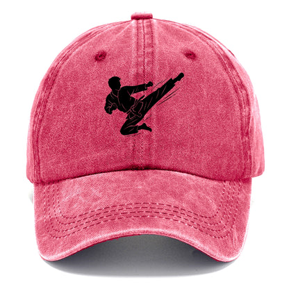 Korean taekwondo flying kick - Classic Cap - Pomegranate Blush(Pink)
