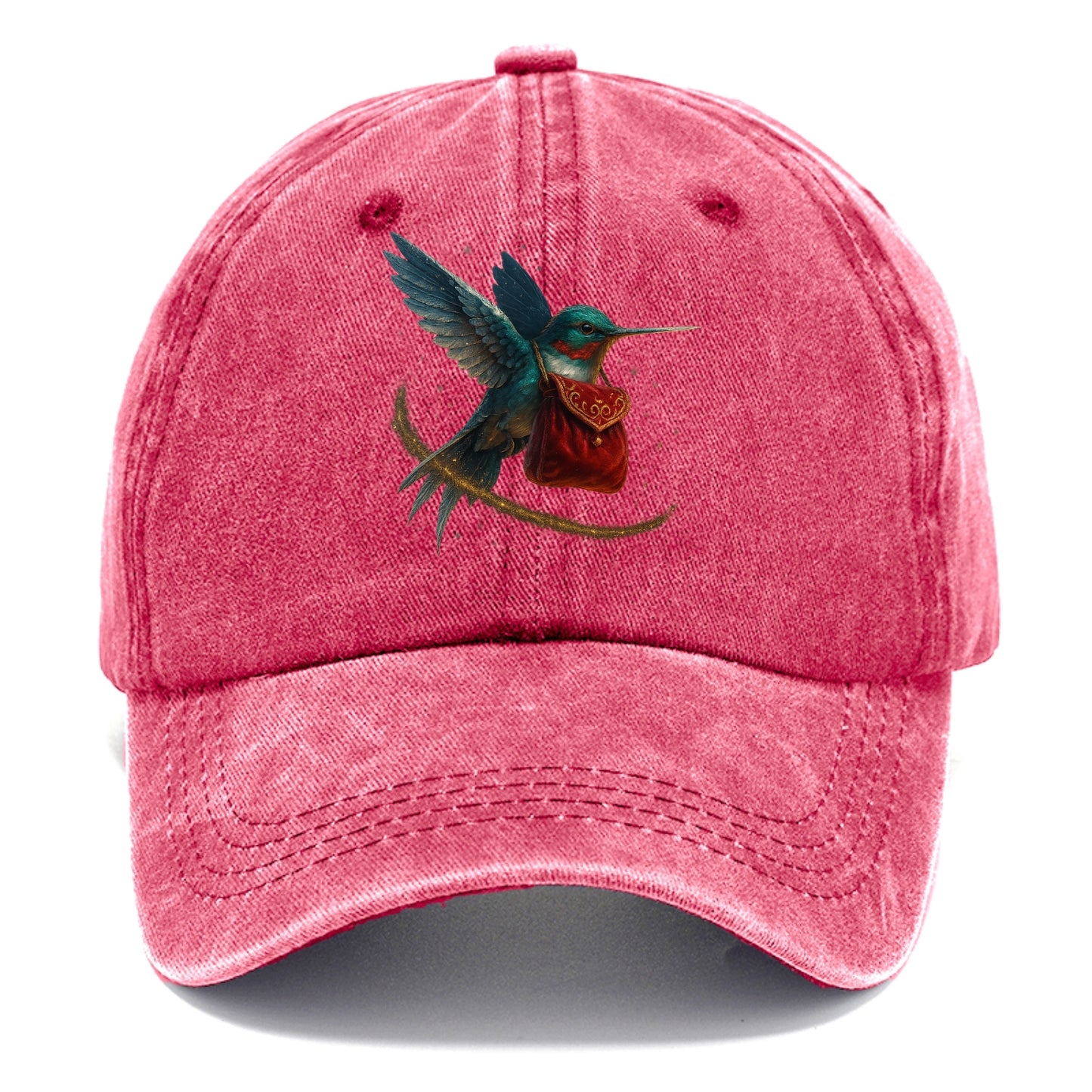 Frostbite Hummingbird Courier  - Classic Cap - Pomegranate Blush(Pink)