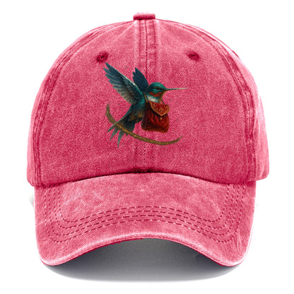Frostbite Hummingbird Courier  - Classic Cap - Pomegranate Blush(Pink)