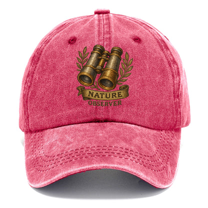 Binoculars for birdwatching - nature observer - Classic Cap - Pomegranate Blush(Pink)