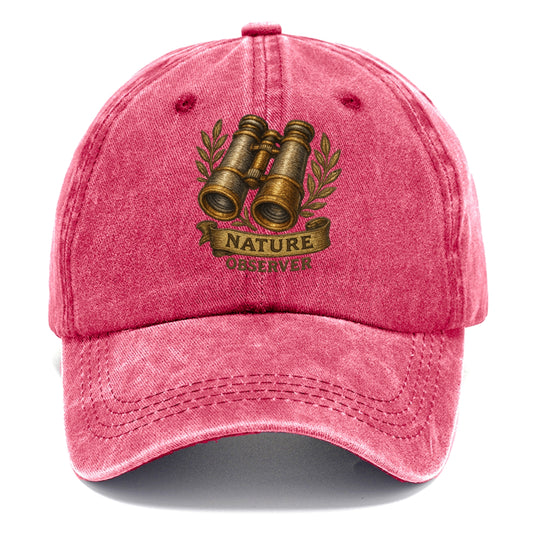Binoculars for birdwatching - nature observer - Classic Cap - Pomegranate Blush(Pink)