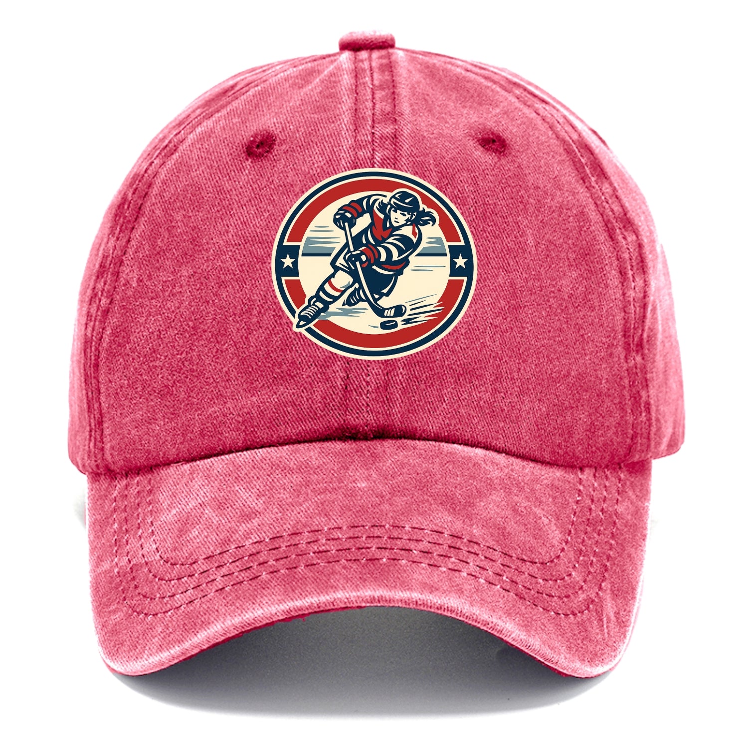 Fierce Ice Queen Emblem - Classic Cap - Pomegranate Blush(Pink)