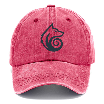 Wind Wolf Spiral  - Classic Cap - Pomegranate Blush(Pink)