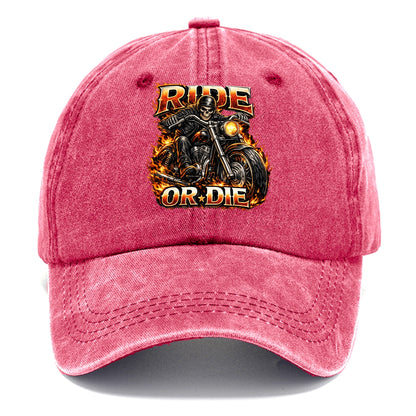 Ride Or Die - Classic Cap - Pomegranate Blush(Pink)