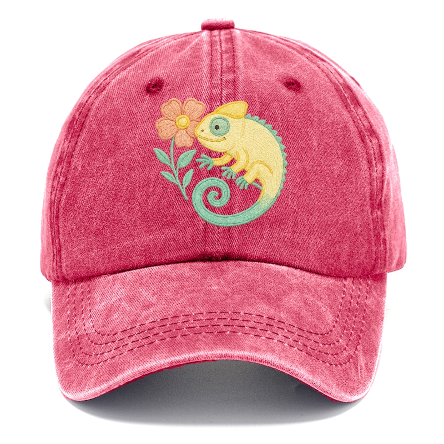 Yellow Chameleon - Classic Cap - Pomegranate Blush(Pink)