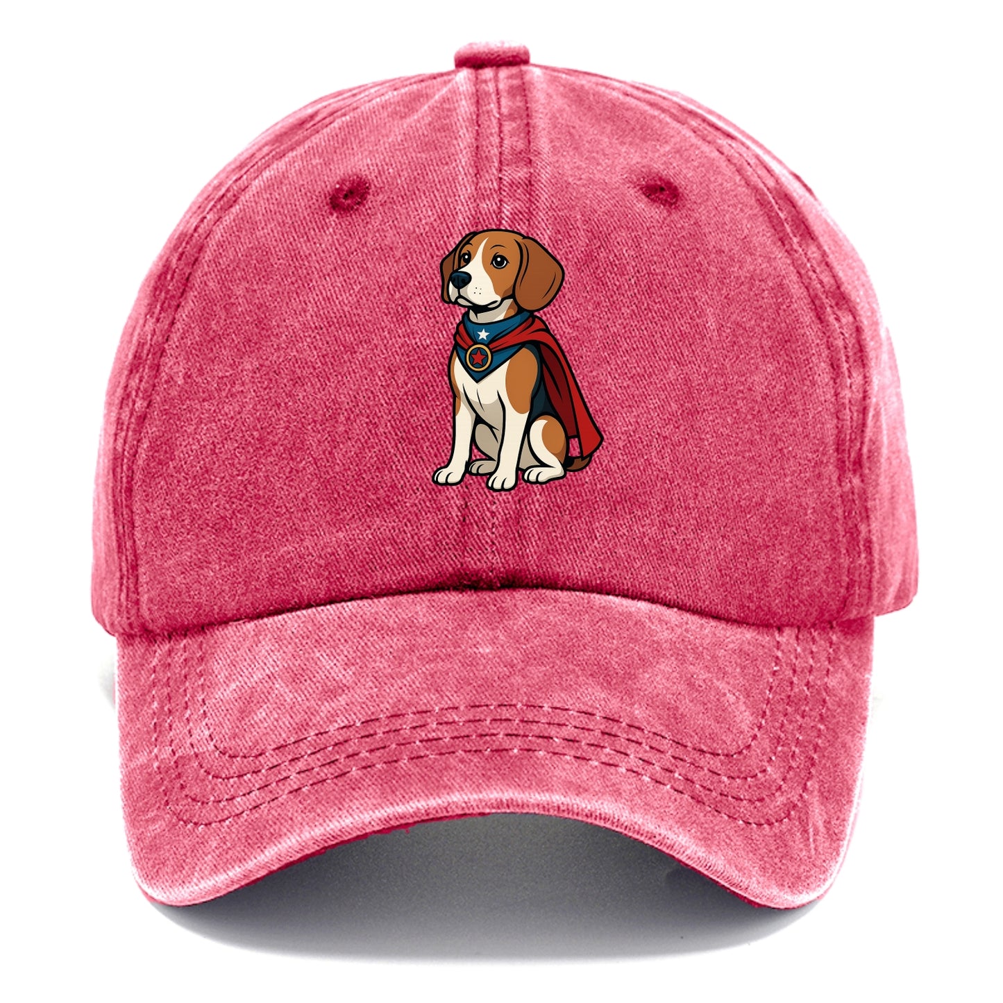 Beagle Patriotic Hero  - Classic Cap - Pomegranate Blush(Pink)