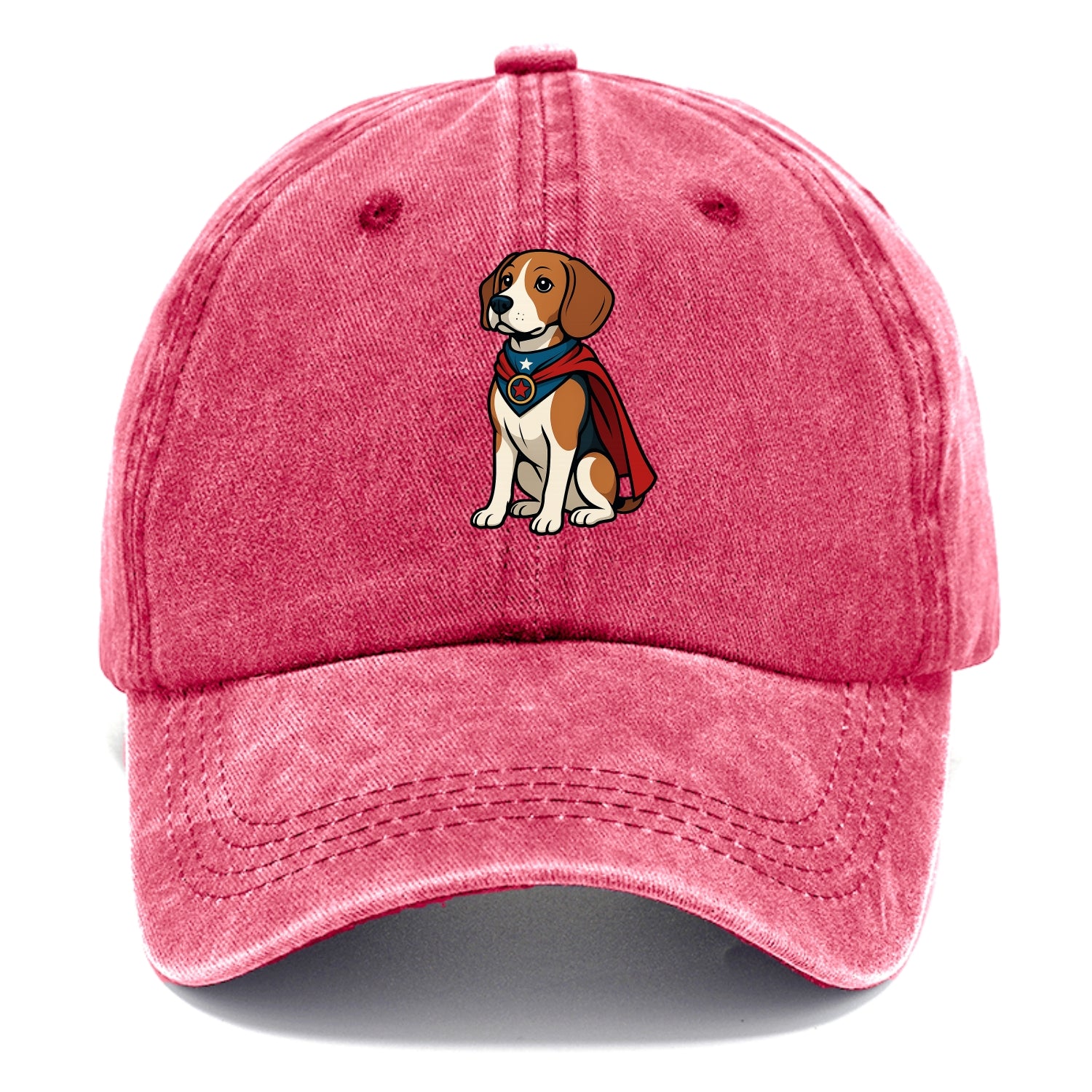 Beagle Patriotic Hero  - Classic Cap - Pomegranate Blush(Pink)