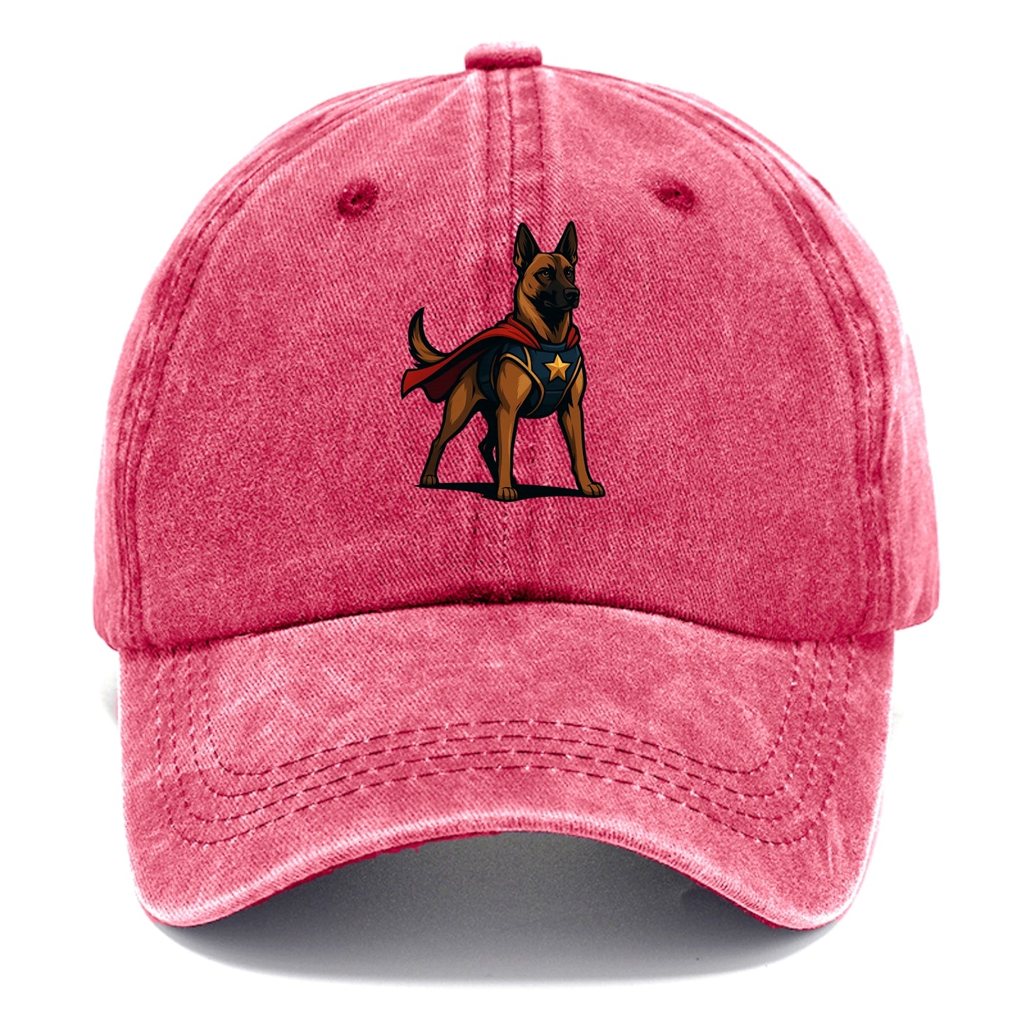 Belgian Malinois Guardian Hero  - Classic Cap - Pomegranate Blush(Pink)