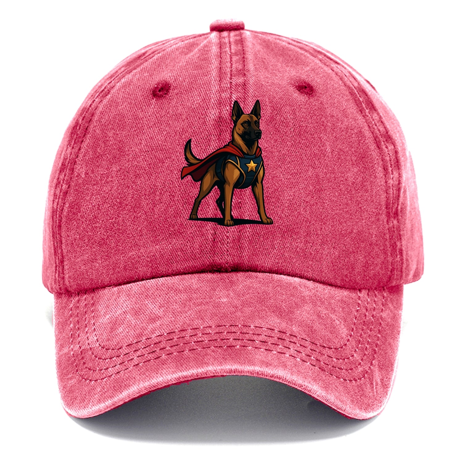 Belgian Malinois Guardian Hero  - Classic Cap - Pomegranate Blush(Pink)