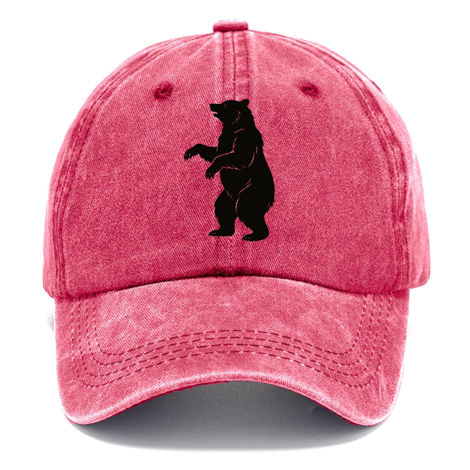 Bear standing on hind legs - Classic Cap - Pomegranate Blush(Pink)