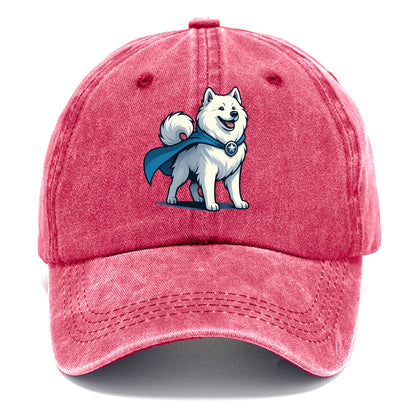 Samoyed Winter Hero  - Classic Cap - Pomegranate Blush(Pink)