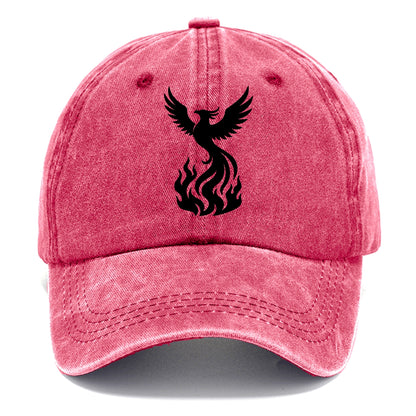 Phoenix rising from flames - Classic Cap - Pomegranate Blush(Pink)