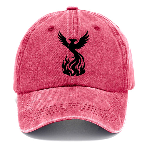 Phoenix rising from flames - Classic Cap