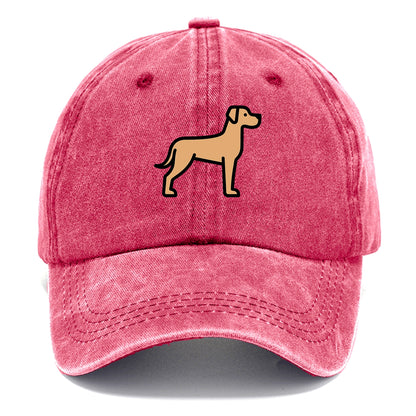 Great Dane - Fawn colored flat side profile - Classic Cap - Pomegranate Blush(Pink)