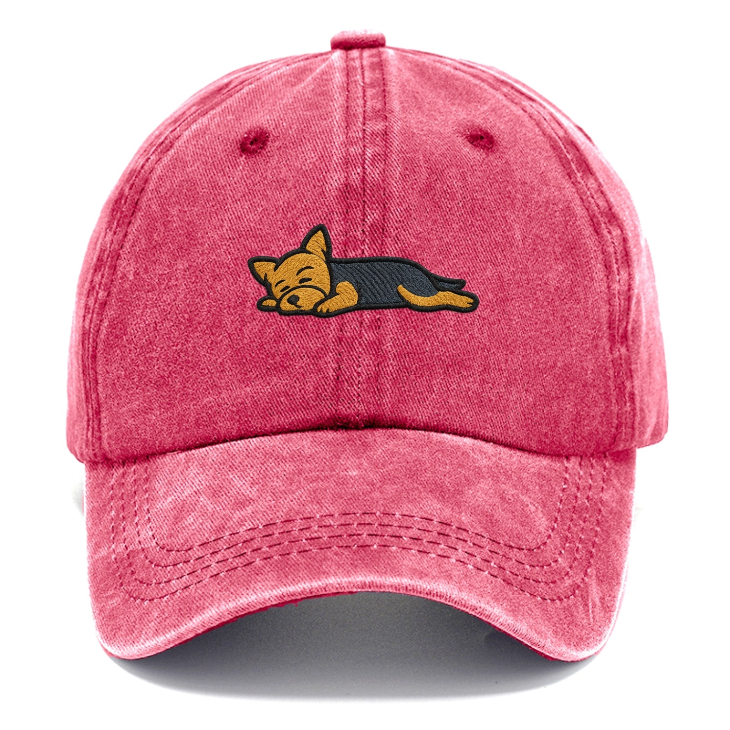 Yorkshire Terrier - Blue and tan fully r Classic Cap - Pomegranate Blush(Pink)