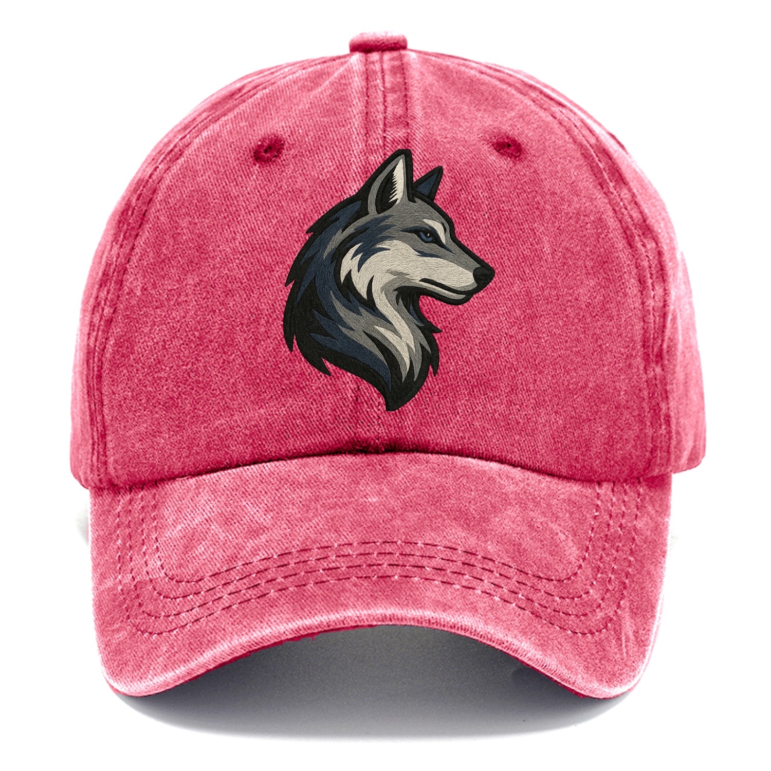 Lone Wolf Wanderer  - Classic Cap - Pomegranate Blush(Pink)