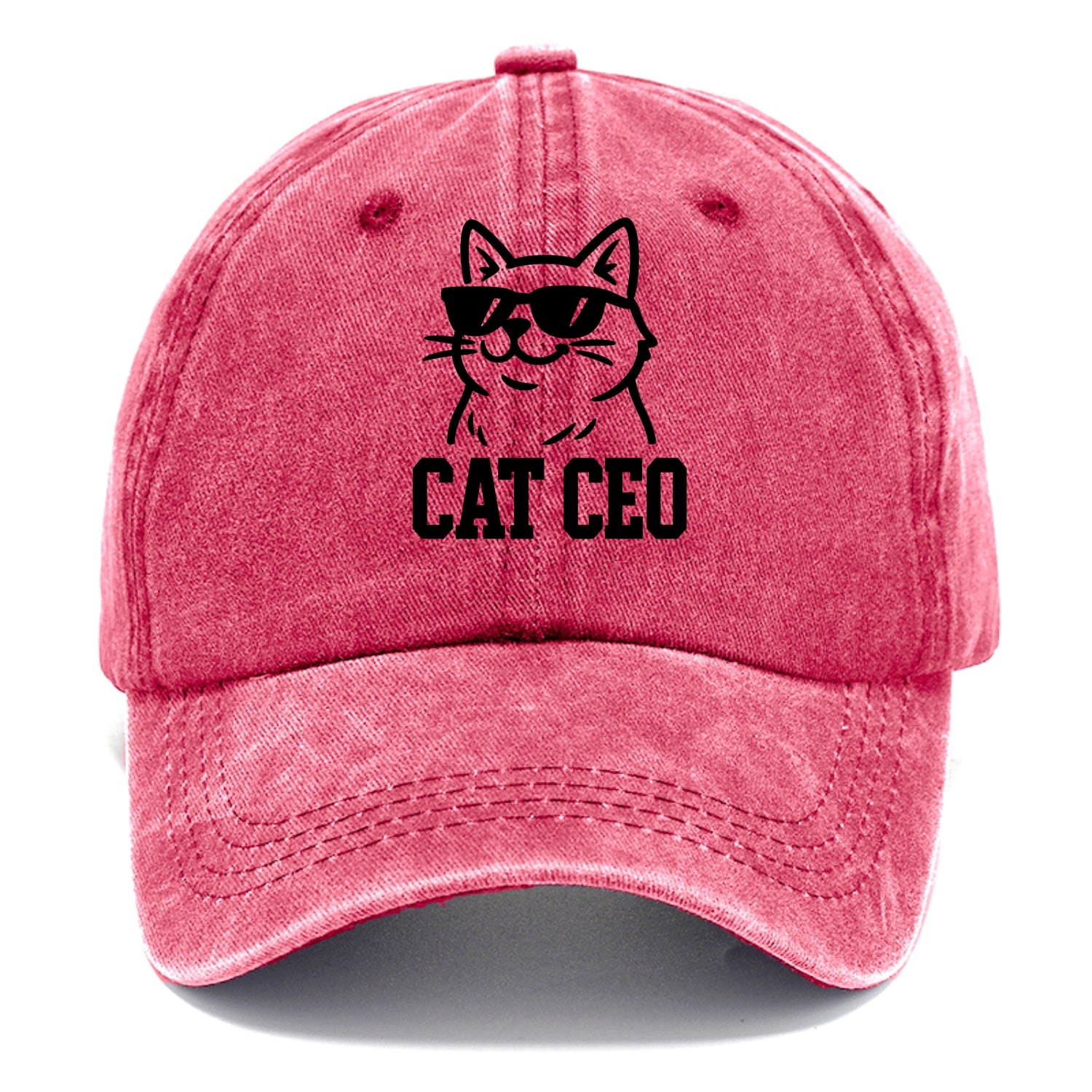 CEO Cat Boss - Classic Cap - Pomegranate Blush(Pink)