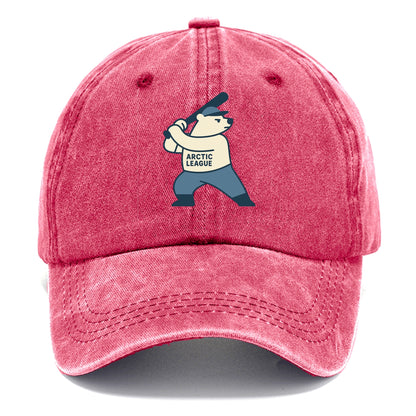 Polar Bear Baseball MVP - Classic Cap - Pomegranate Blush(Pink)