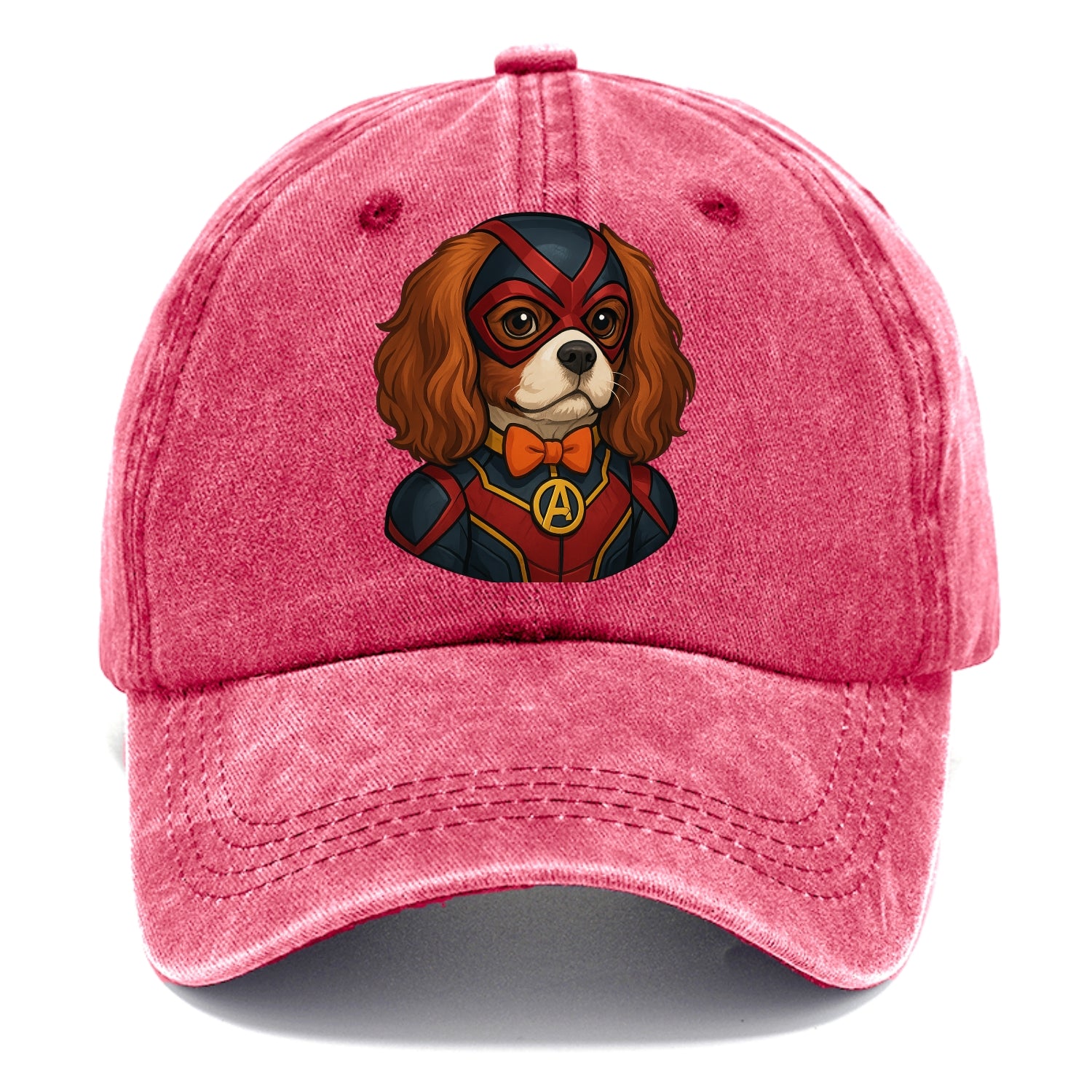 Cavalier King Charles Friendly Hero  - Classic Cap - Pomegranate Blush(Pink)