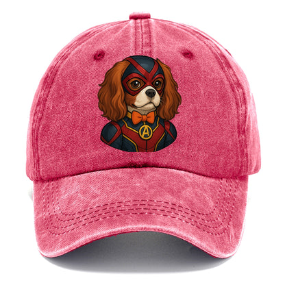 Cavalier King Charles Friendly Hero  - Classic Cap - Pomegranate Blush(Pink)