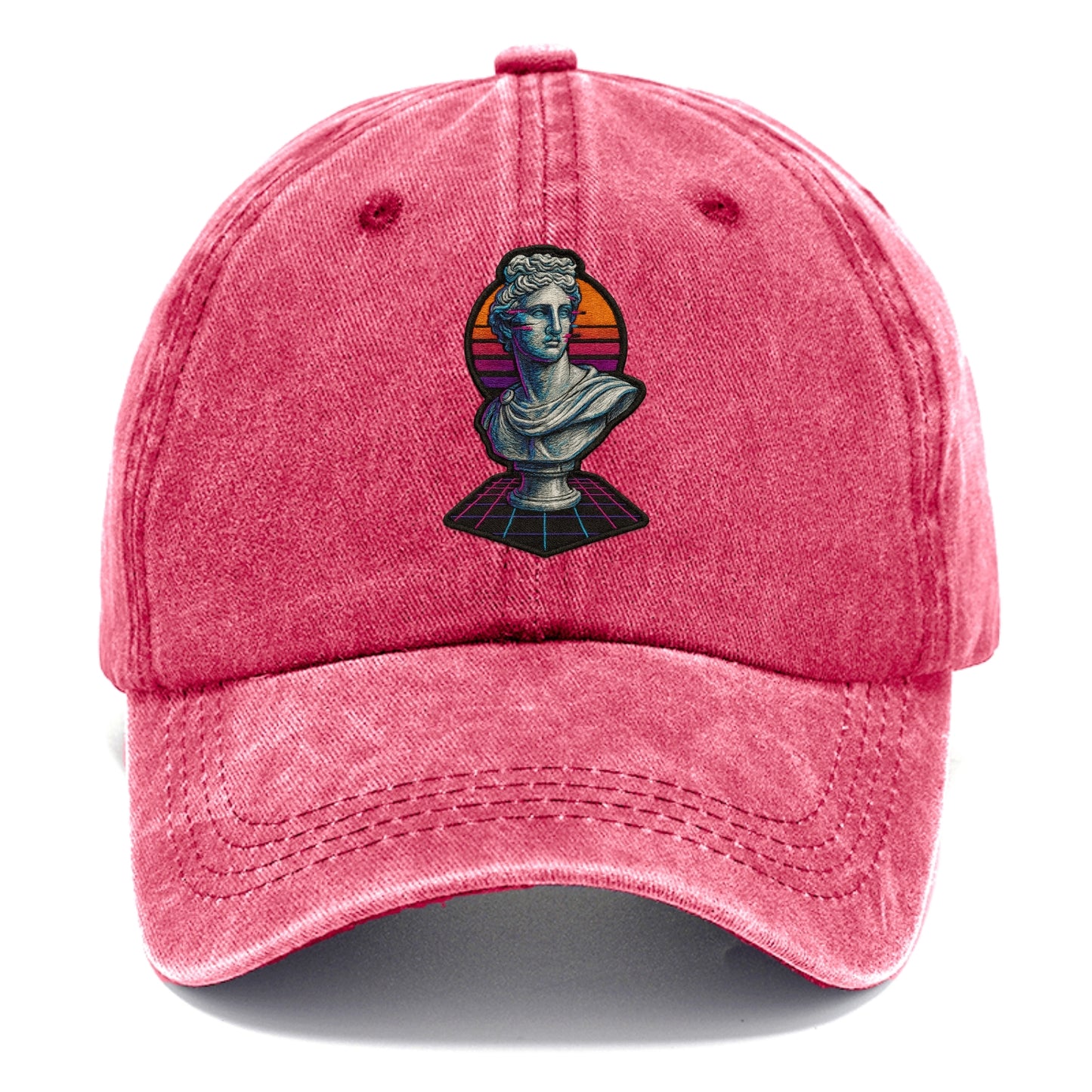 Greek Statue - Classic Cap - Pomegranate Blush(Pink)