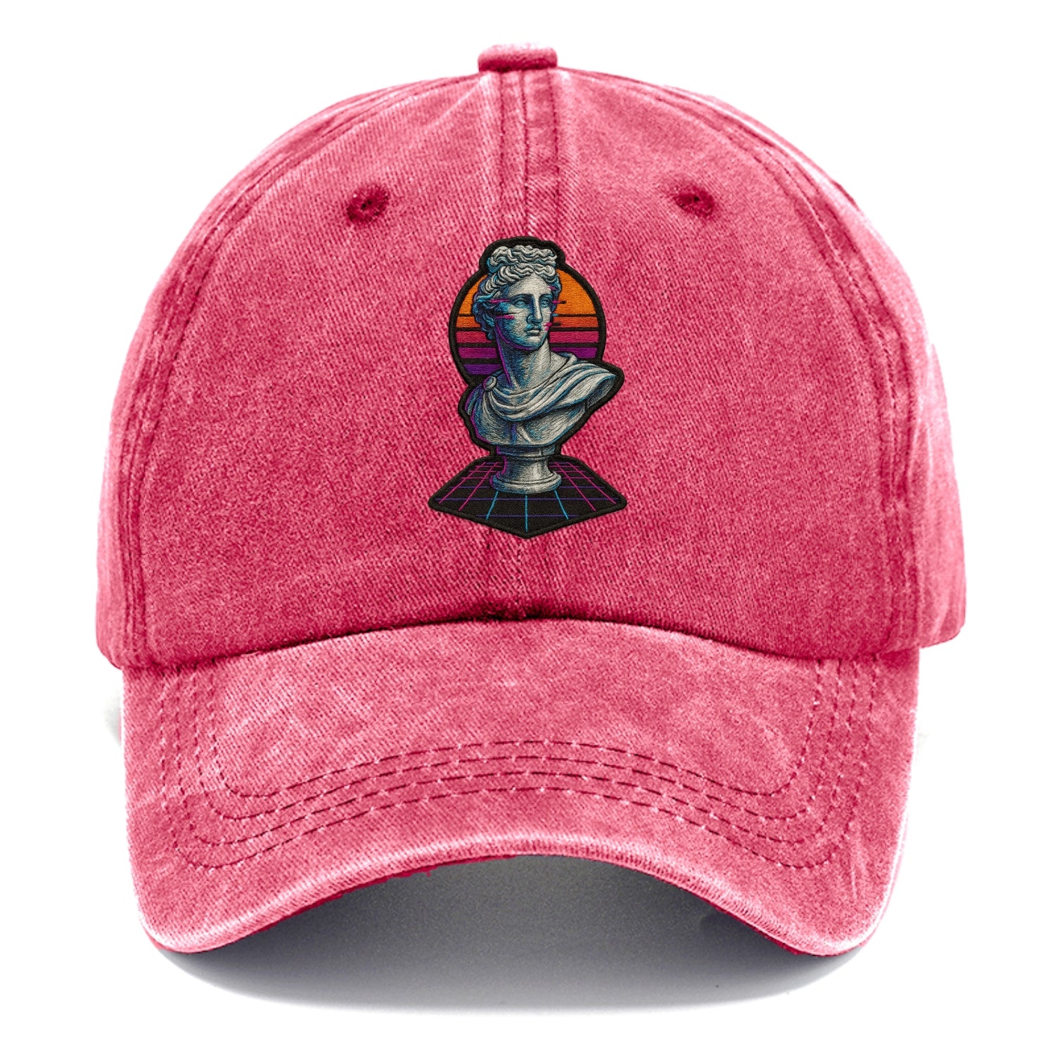 Greek Statue - Classic Cap - Pomegranate Blush(Pink)