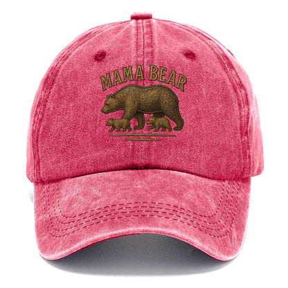 Mama Bear  - Classic Cap - Pomegranate Blush(Pink)