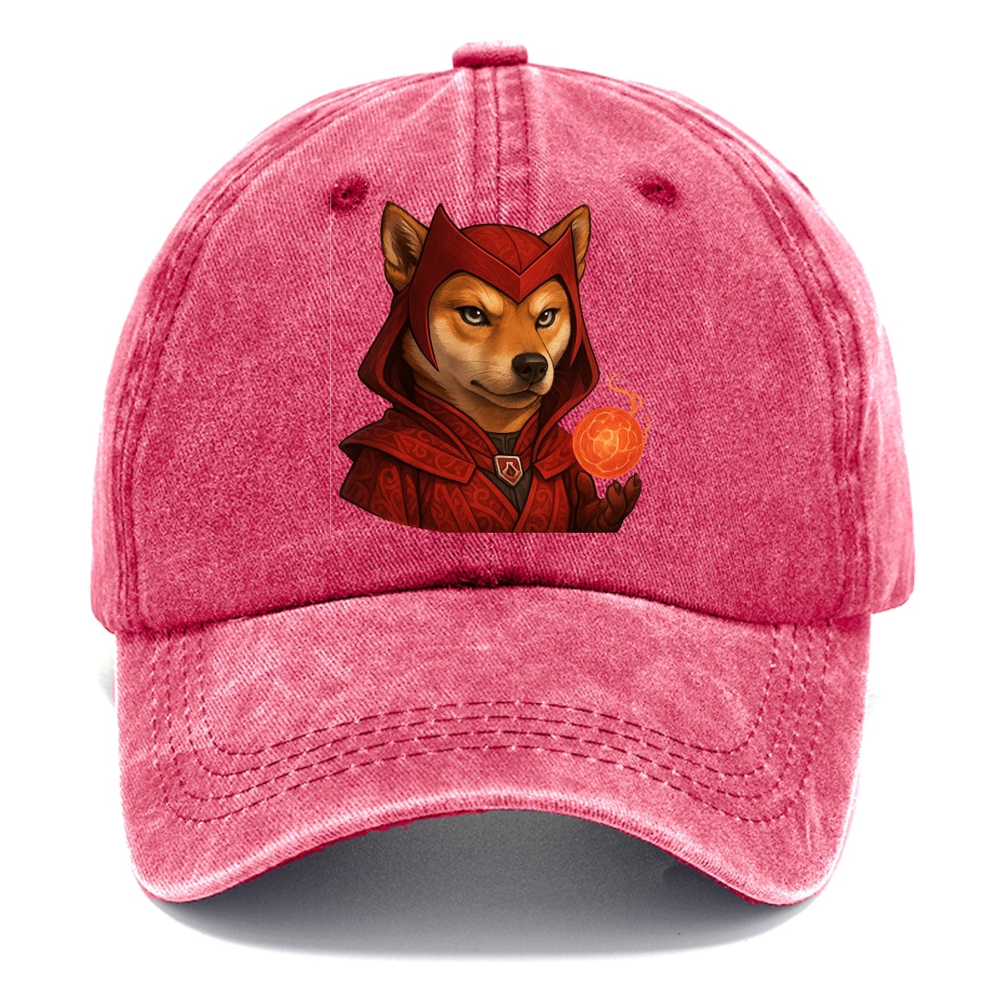 Shiba Inu Scarlet Witch  - Classic Cap - Pomegranate Blush(Pink)