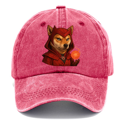 Shiba Inu Scarlet Witch  - Classic Cap - Pomegranate Blush(Pink)