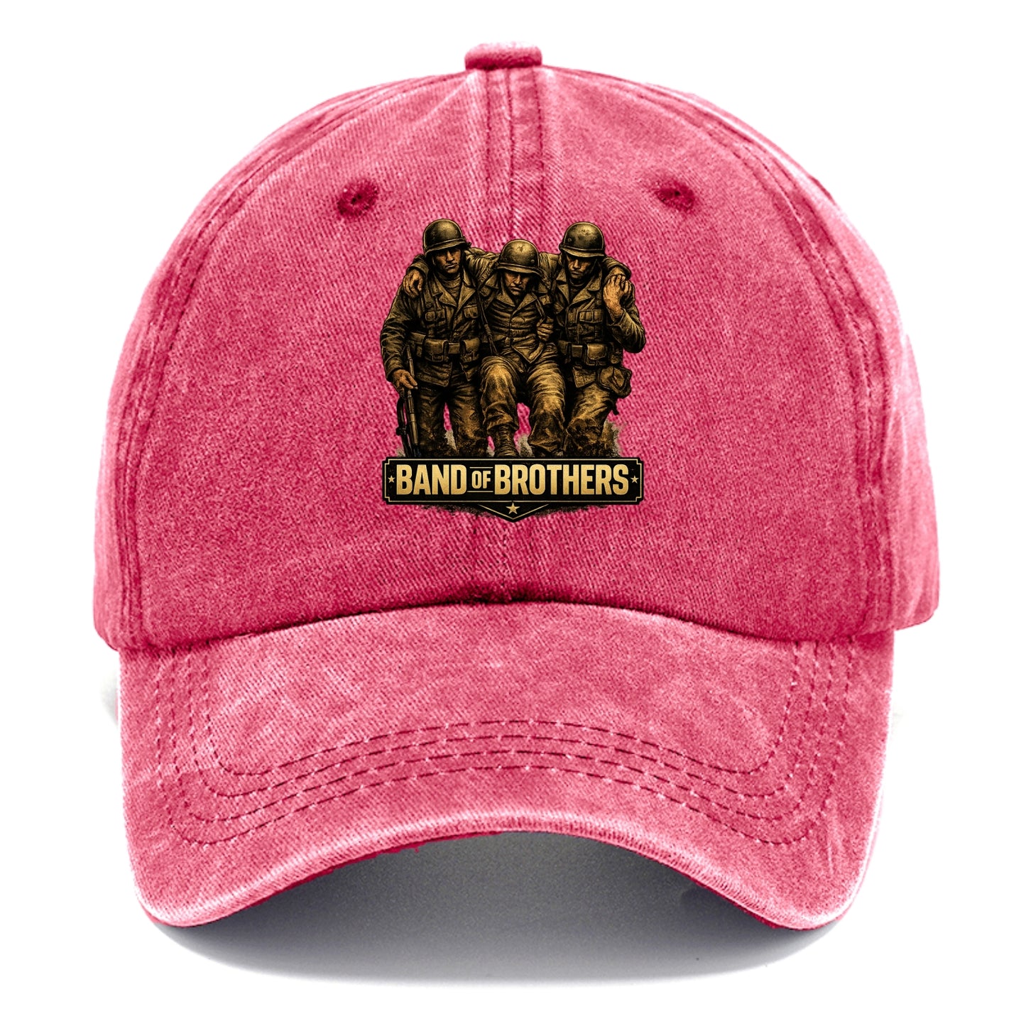 Band Of Brothers - Classic Cap - Pomegranate Blush(Pink)