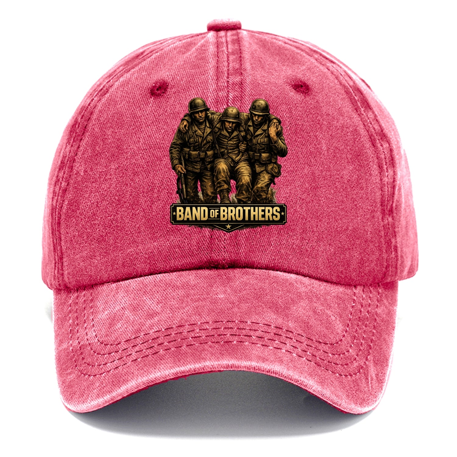 Band Of Brothers - Classic Cap - Pomegranate Blush(Pink)